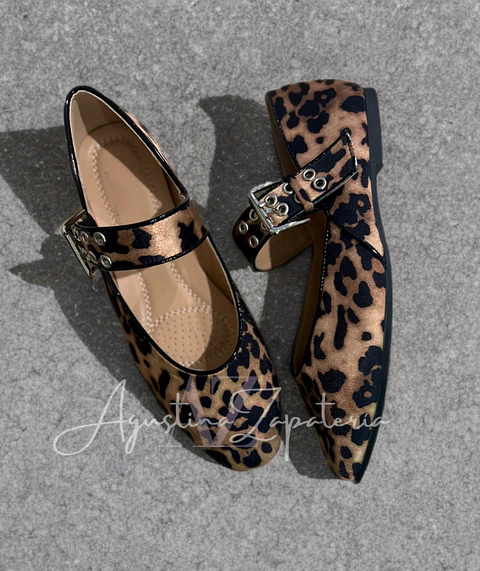 BAILARINA ESTAMPADO ANIMAL PRINT