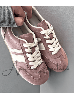 ZAPATILLA RETRO ROSA