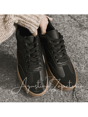 ZAPATILLA NEGRA EST GAZ BOLD