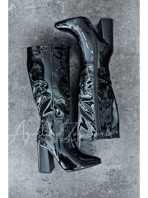 BOTA CHAROL NEGRO TACO