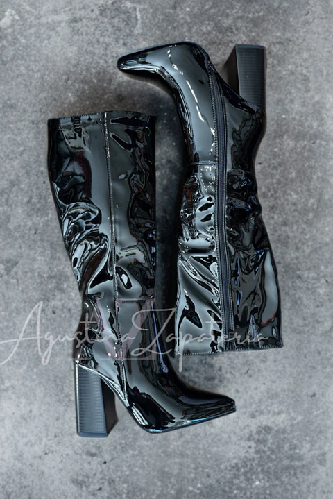 BOTA CHAROL NEGRO TACO