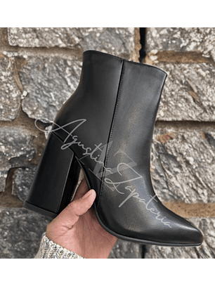 BOTIN NEGRO TACO 10