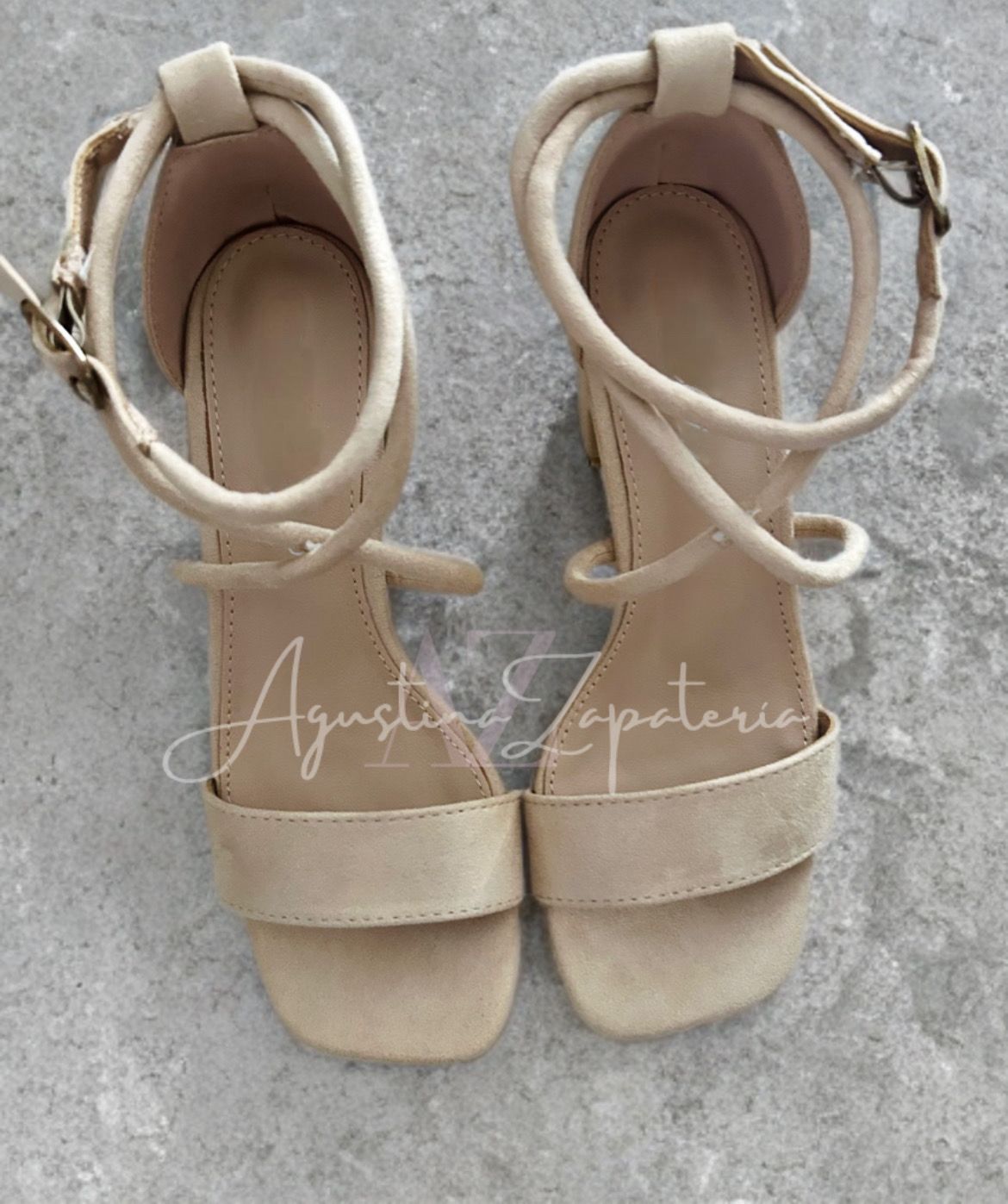 SANDALIA FIESTA BEIGE  2