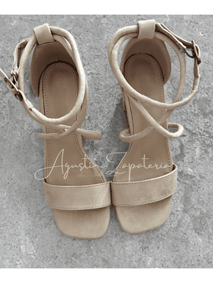 SANDALIA FIESTA BEIGE 