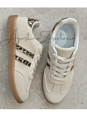 ZAPATILLA RETRO BEIGE/PRINT