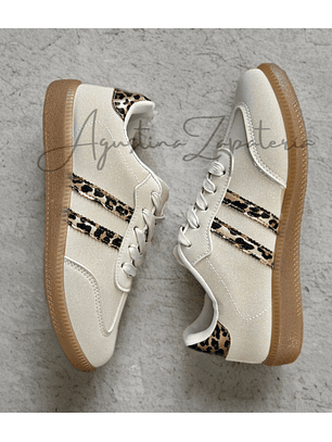 ZAPATILLA RETRO BEIGE/PRINT