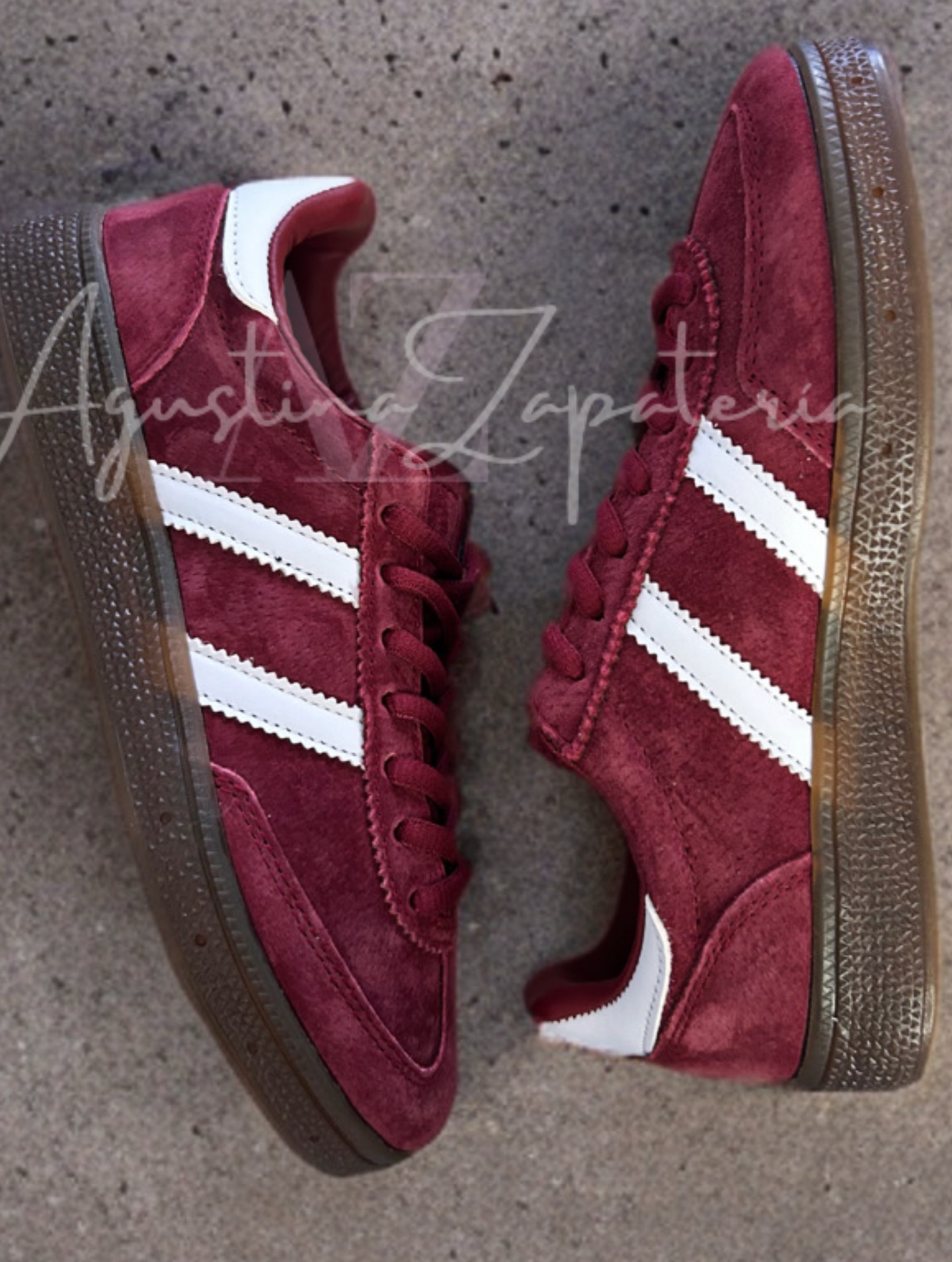 ZAPATILLA DUPE HANDBALL SPEZIAL ROJO ITALIANO 3