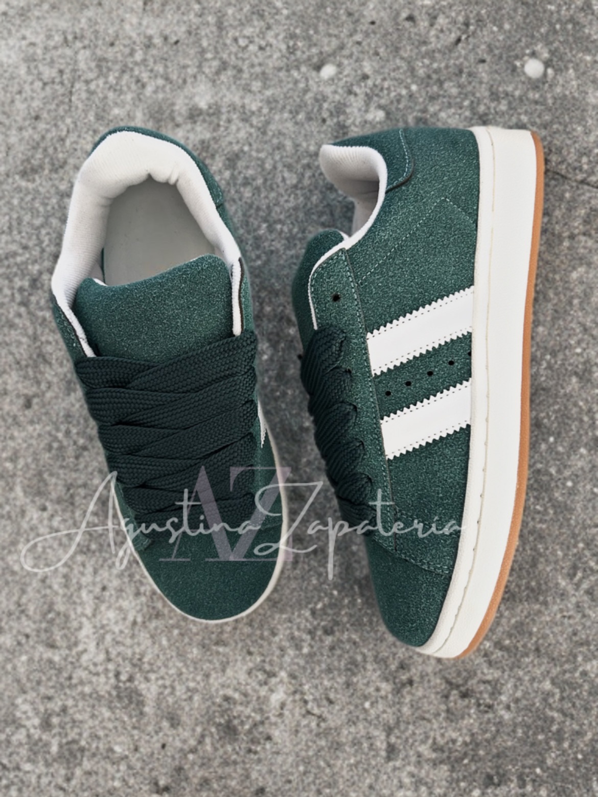 ZAPATILLA VERDE ESTILO CAMPUS 3