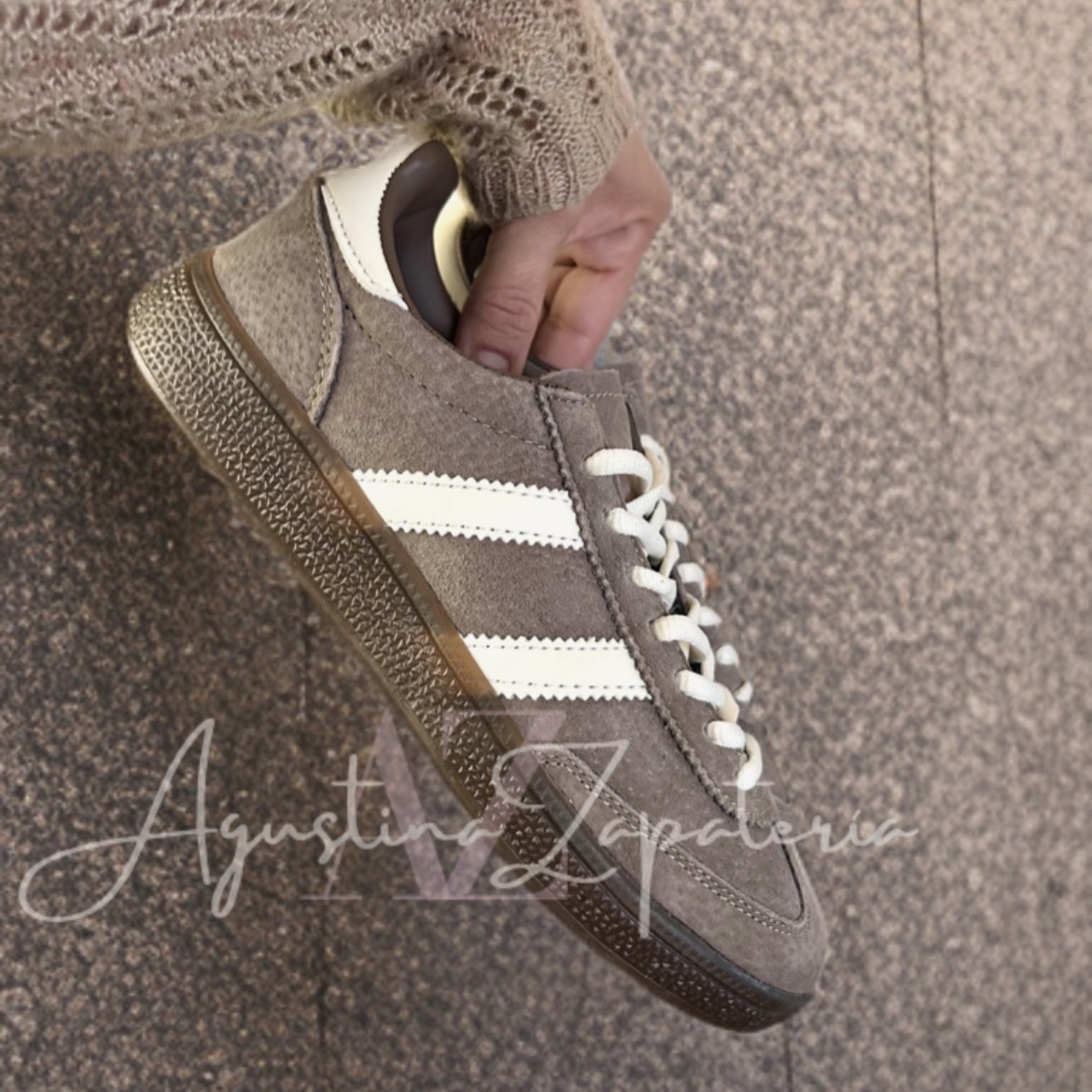 ZAPATILLA DUPE HANDBALL SPEZIAL ROJO ITALIANO 3