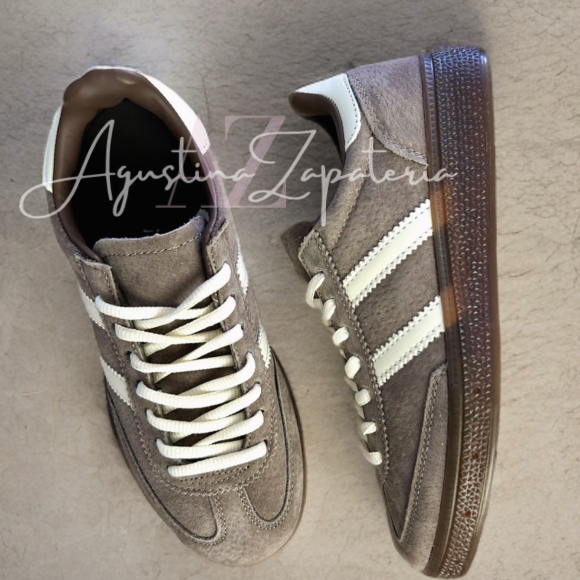 ZAPATILLA DUPE HANDBALL SPEZIAL ROJO ITALIANO 1