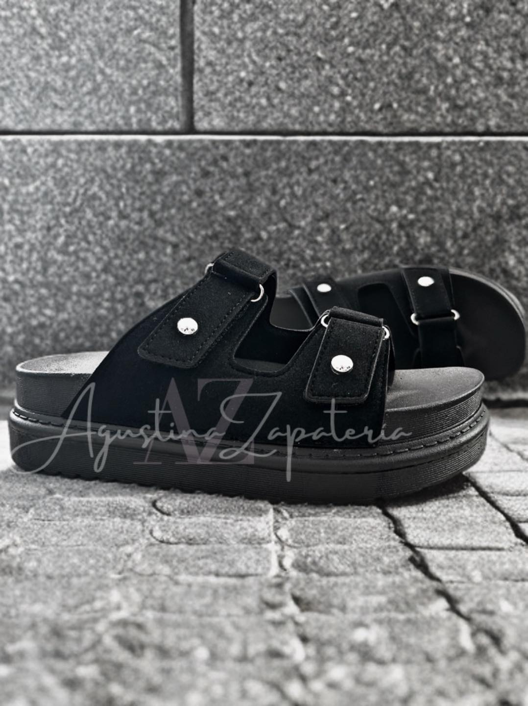 SANDALIA PLATAFORMA DOBLE CORREA  2