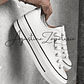 ZAPATILLA BLANCA ESTILO CHUCK TAYLOR PLATAFORMA - Miniatura 2