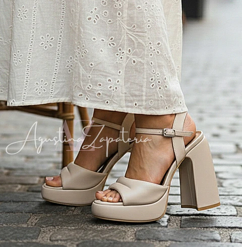 SANDALIA SOFIA BEIGE