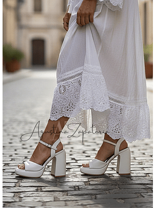 SANDALIA SOFIA BLANCA