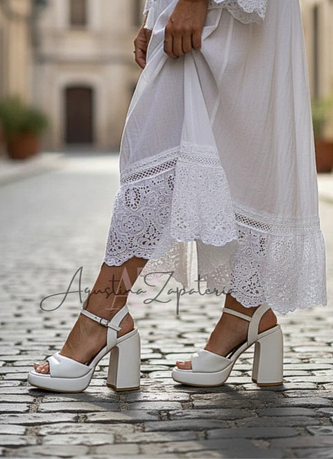 SANDALIA SOFIA BLANCA