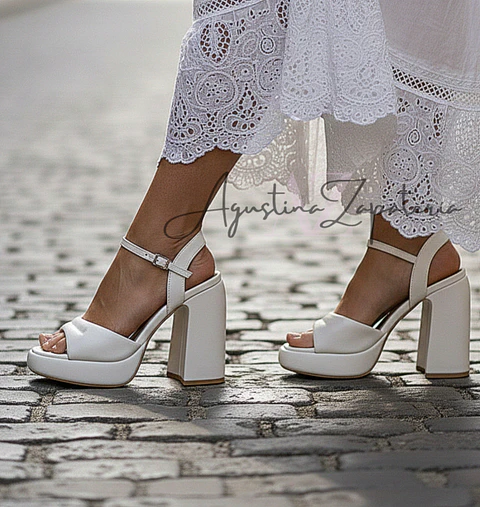 SANDALIA SOFIA BLANCA