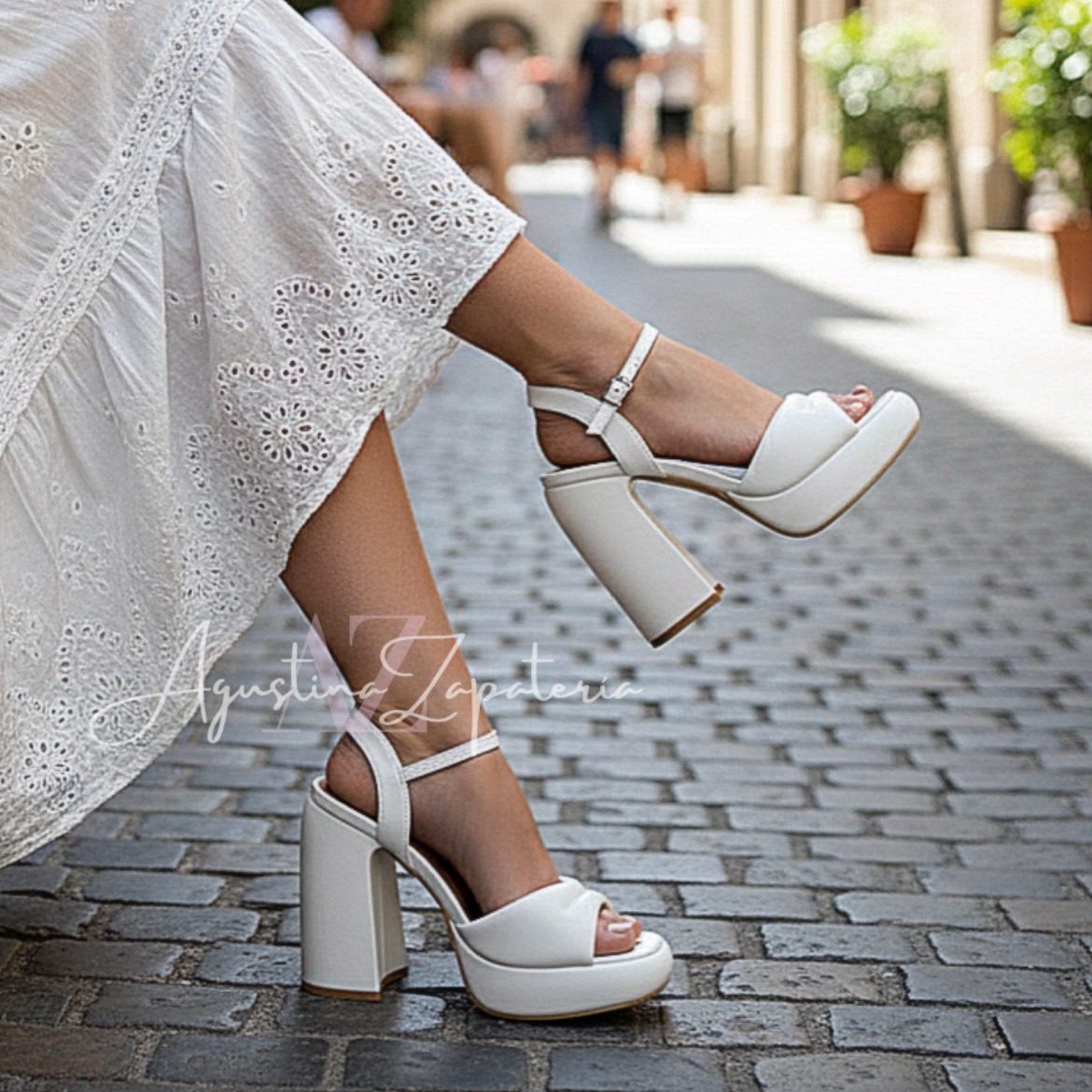 SANDALIA SOFIA BLANCA 3