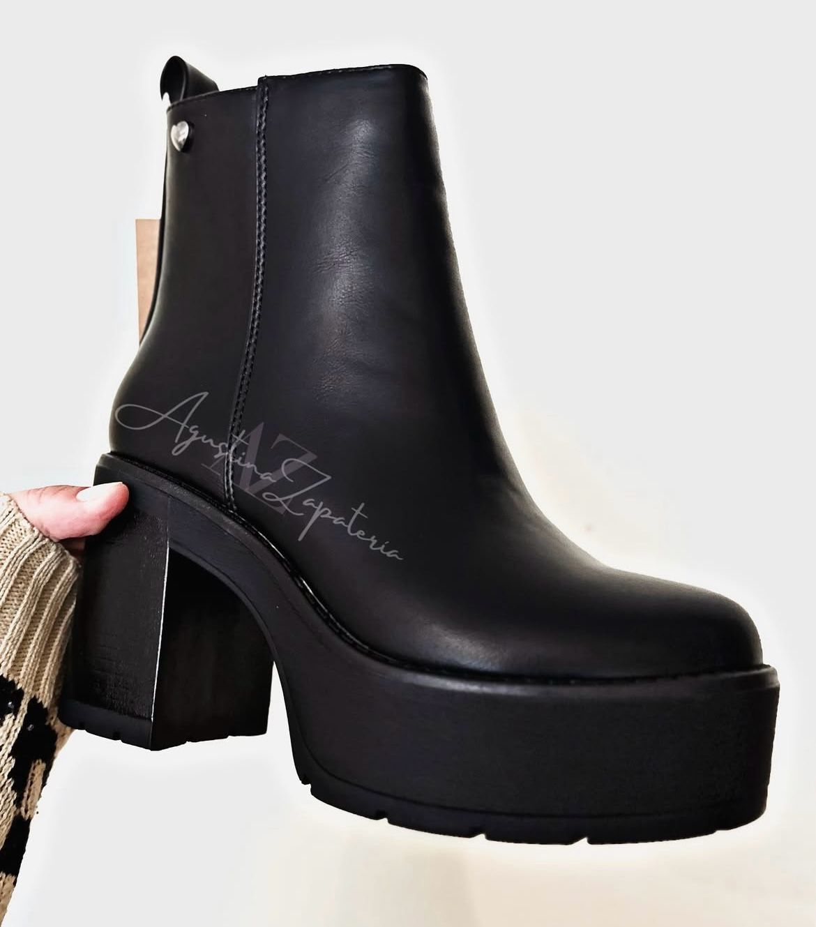 BOTIN TACO PLATAFORMA CORAZON 4