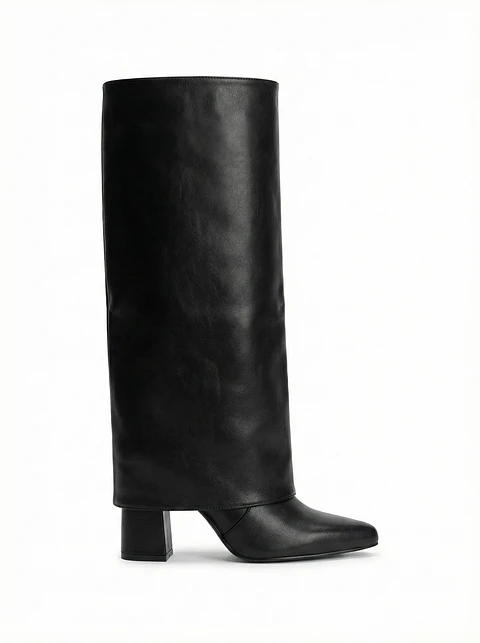 BOTA NEGRA 2 EN 1 CAPA DESMONTABLE