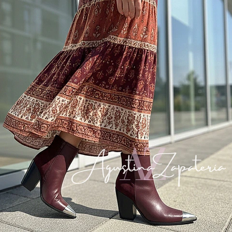 BOTIN VAQUERO BURDEO