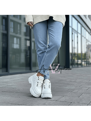 ZAPATILLA PLATAFORMA CHUNK BLANCA