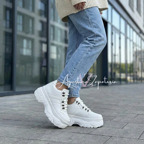 ZAPATILLA PLATAFORMA CHUNK BLANCA