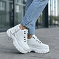 ZAPATILLA PLATAFORMA CHUNK BLANCA - Miniatura 4