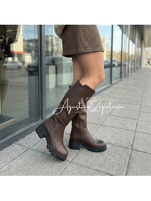 BOTA CAFE ECOCUERO TACO 6 CM