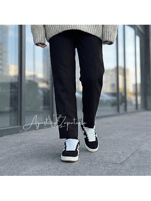 ZAPATILLA ESTILO CAMPUS NEGRA