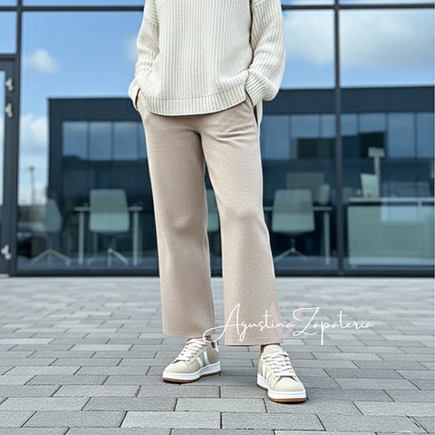 ZAPATILLA ESTILO CAMPUS BEIGE 