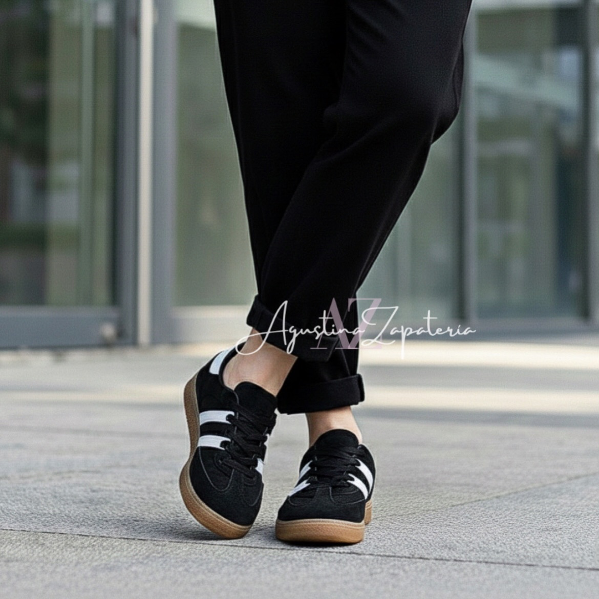 ZAPATILLAS OLD SCHOOL NEGRO BLANCO 3