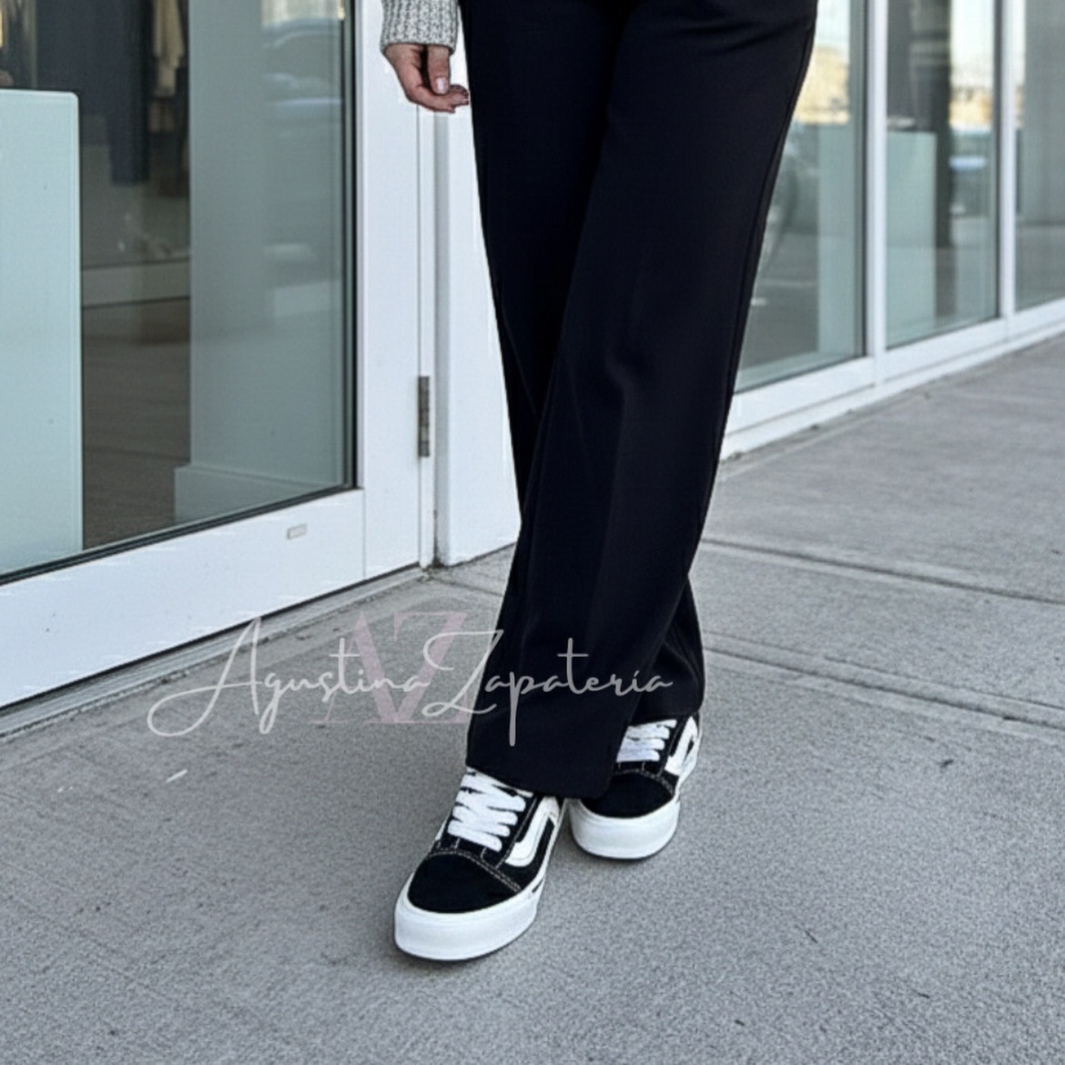 ZAPATILLA NEGRA KNU SKOOL 2