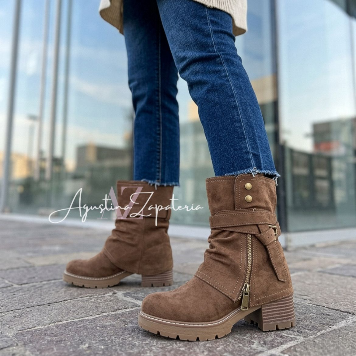 BOTIN 2 EN 1 CAPA DESMONTABLE MARRON 1