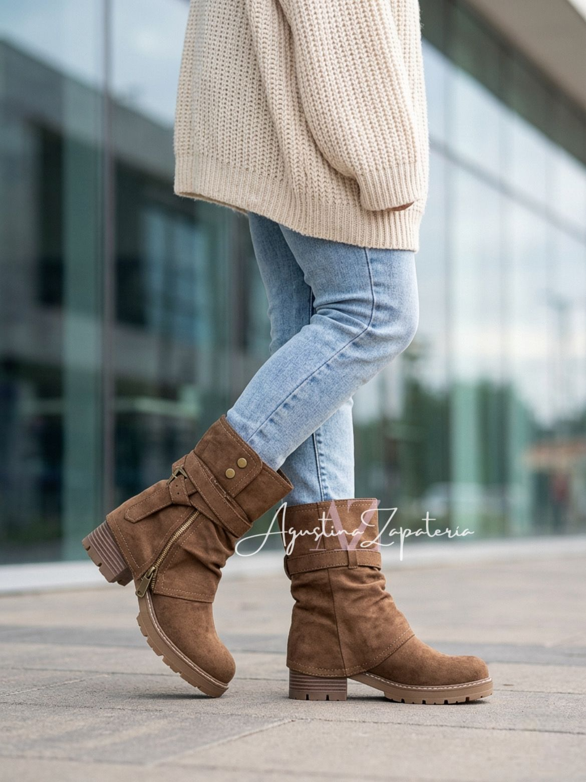 BOTIN 2 EN 1 CAPA DESMONTABLE MARRON 4