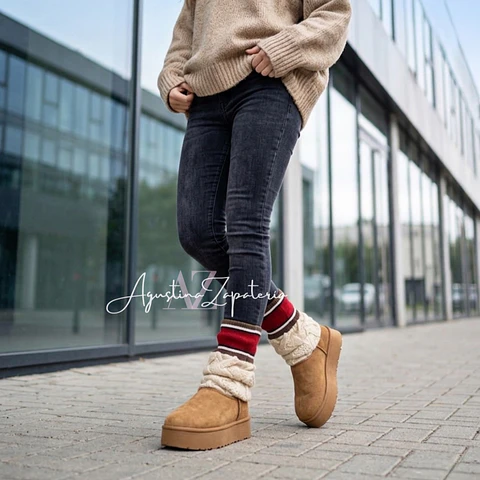 PANTUBOTA CAMEL POLAINA 