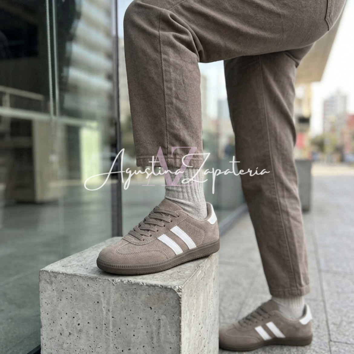 ZAPATILLA DUPE HANDBALL SPEZIAL BEIGE 2