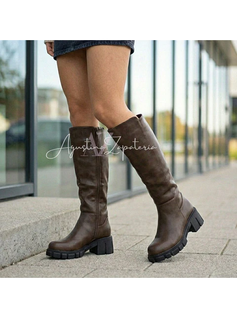 BOTA CAFE ECOCUERO TACO 6 CM