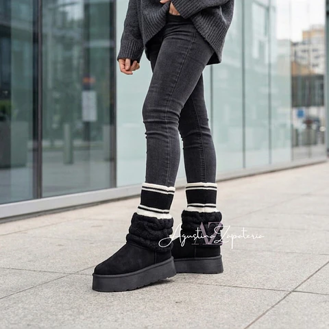 PANTUBOTA NEGRA POLAINA 