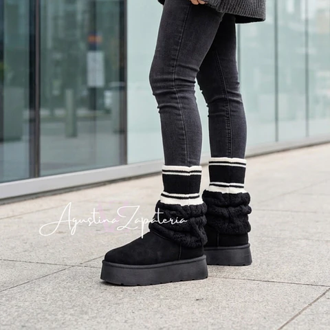 PANTUBOTA NEGRA POLAINA 