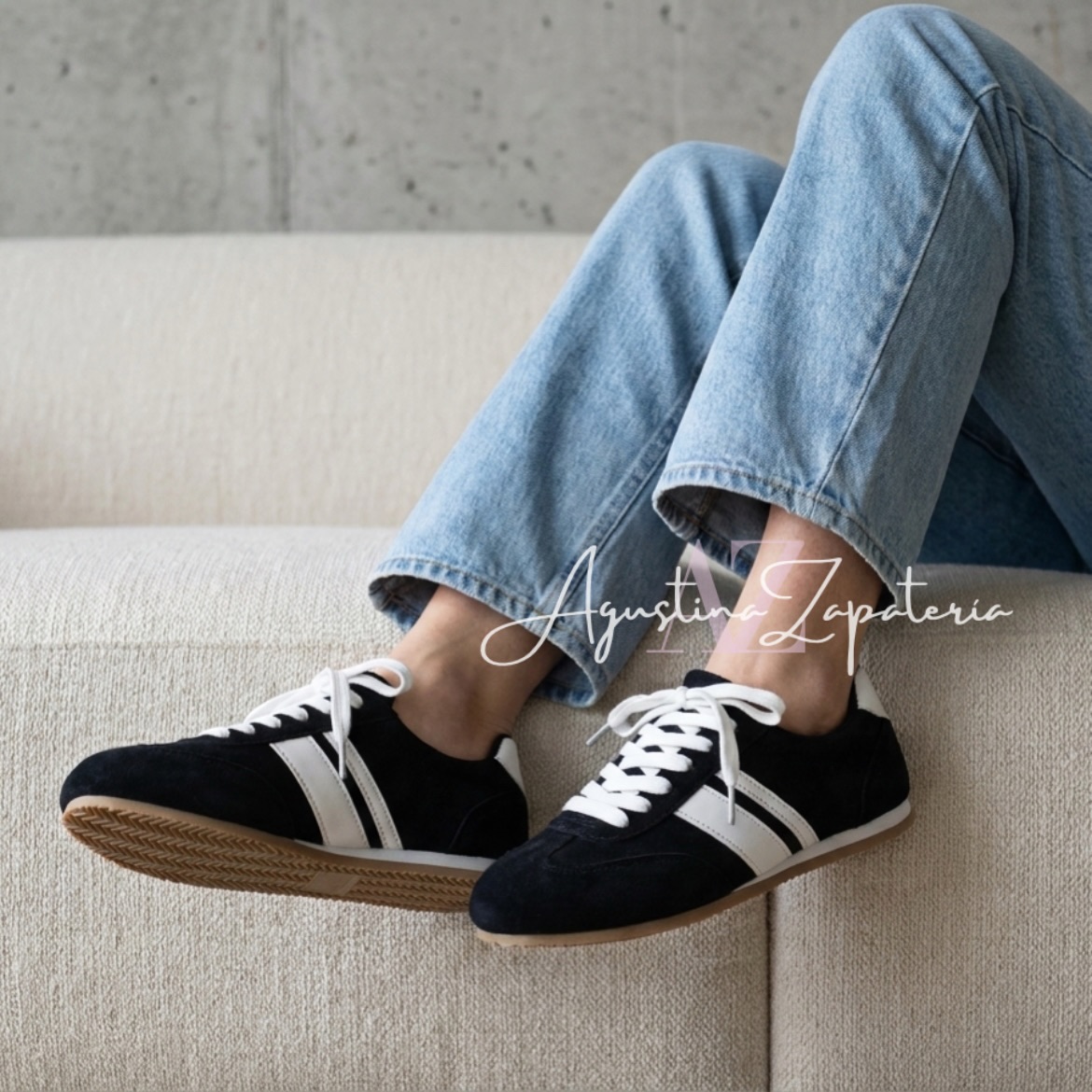 ZAPATILLA DUPE HANDBALL NEGRA 2