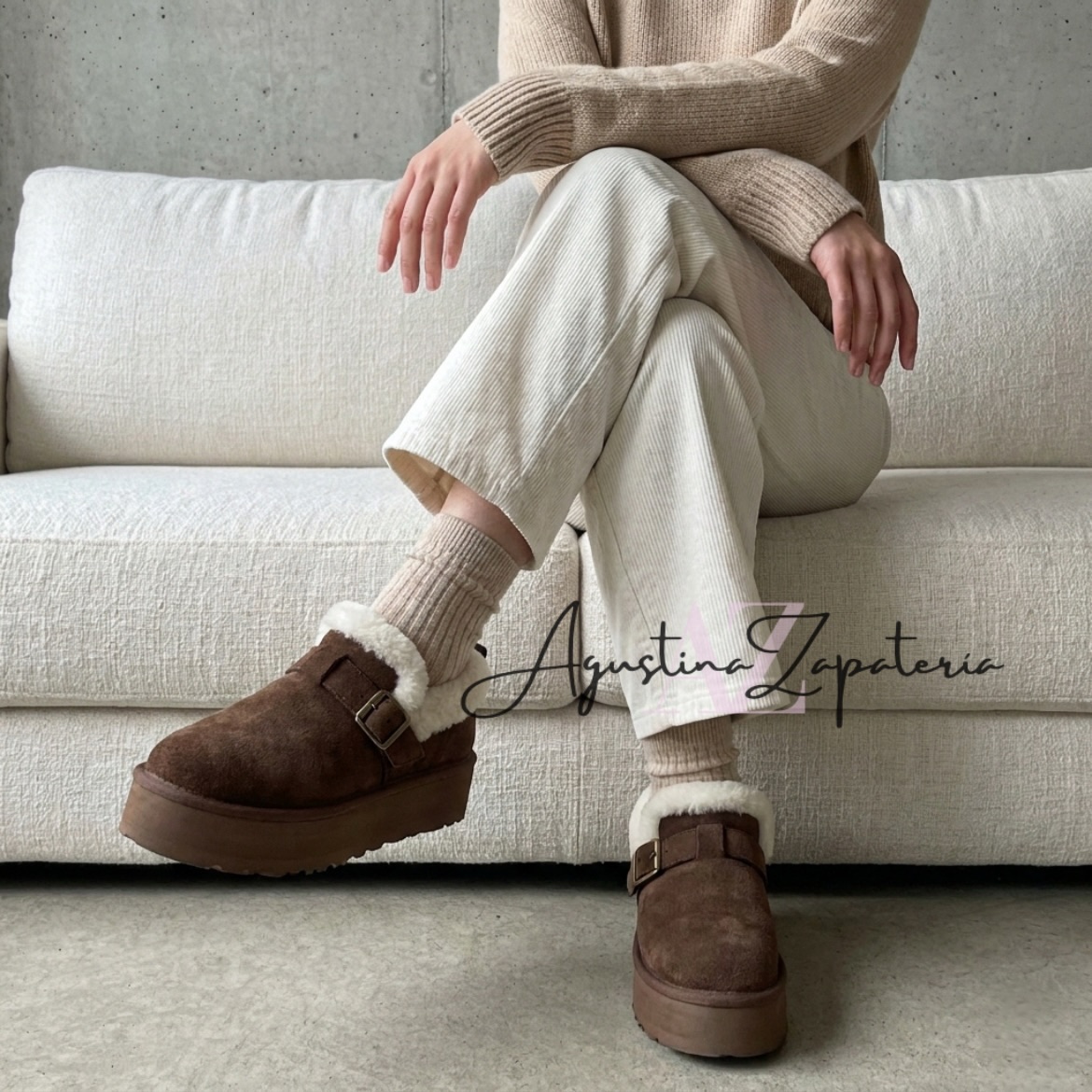 PANTUBOTA MOCASÍN CHOCOLATE 4