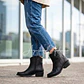 BOTIN VAQUERO TACO BAJO NEGRO - Miniatura 1