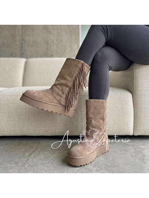 PANTUBOTA CAPA FLECOS KHAKI