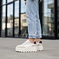 ZAPATILLA PLATAFORMA BLANCA/GRIS - Miniatura 3