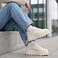 ZAPATILLA PLATAFORMA BLANCA/BEIGE - Miniatura 4