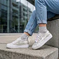 ZAPATILLA ECO GRIS PLATAFORMA  - Miniatura 1