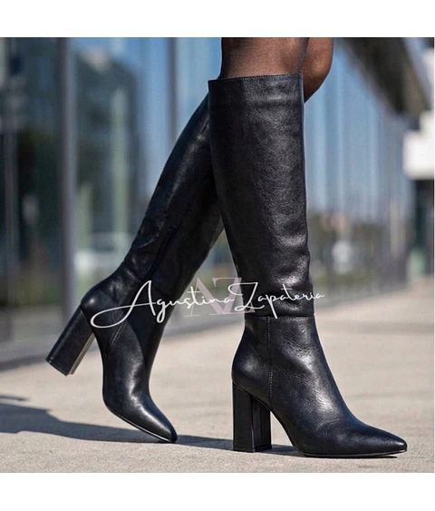 BOTA NEGRA ECO TACO 8,5 CM