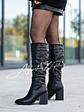 BOTA ECO NEGRA TACO 8 CM - Miniatura 3