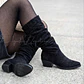 BOTA NEGRA ARRUGADA - Miniatura 2
