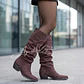 BOTA CHOCOLATE ARRUGADA - Miniatura 1